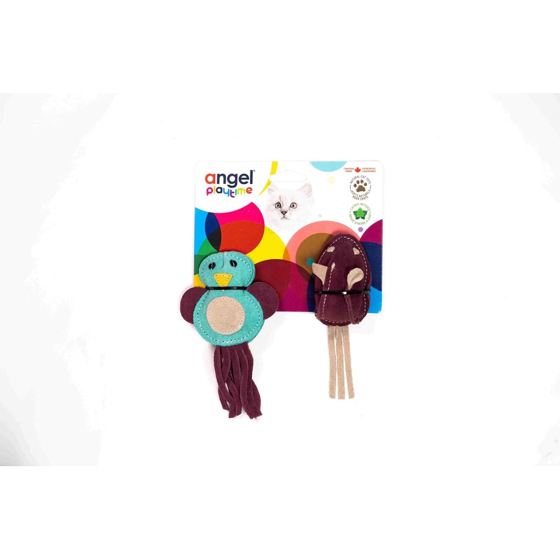 Angel Playtime Cat – Mouse & Bird