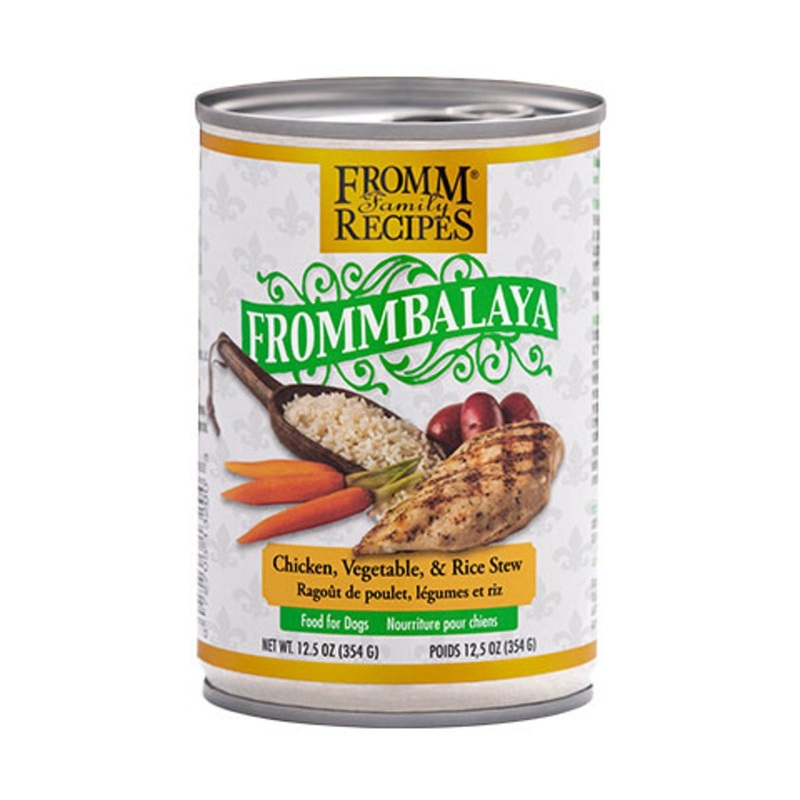 Fromm Frommbalaya Wet Dog Food – Chicken, Vegetable, & Rice Stew – 12.5oz Can