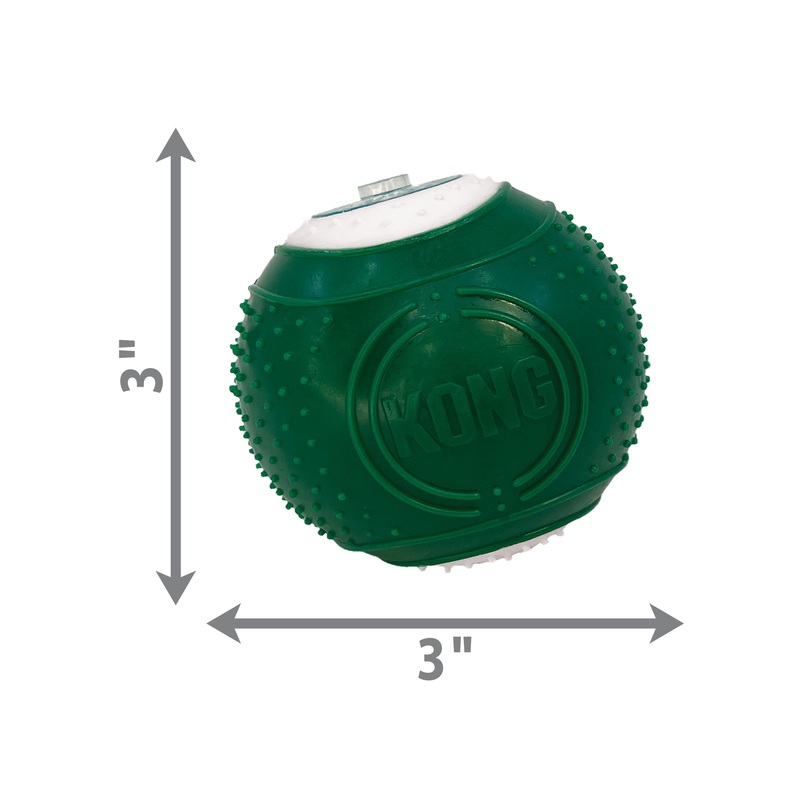KONG Dental Ball Dog Toy Large
