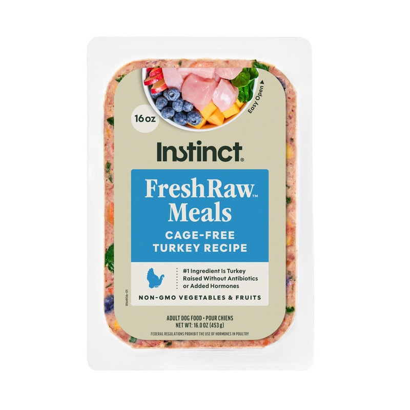 Nature’s Variety Instinct Dog Food Fresh Raw Meals for Dogs 8oz Turkey