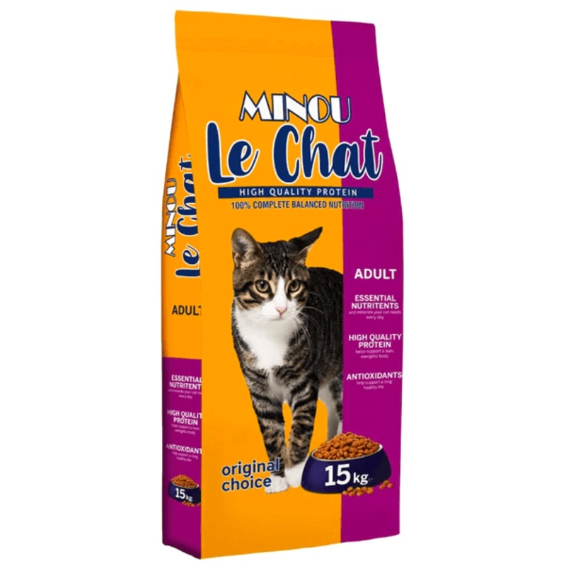 Minou – Le Chat Adult Cat Food 15kg