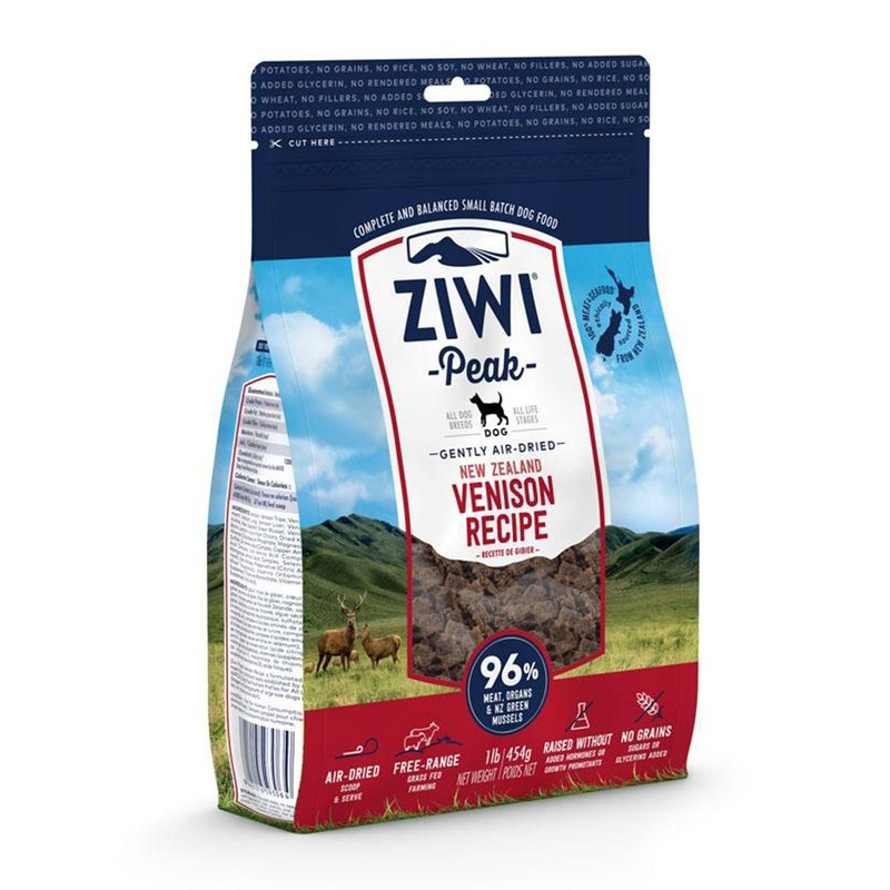 ZIWI Peak Air-Dried Venison Recipe Dry Dog Food – 2.5KG