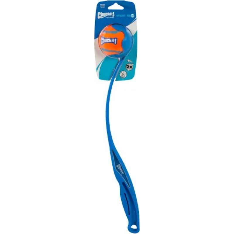 Chuckit! Sport 18M Ball Launcher  Medium Ball Thrower for Active Dogs (46cm)