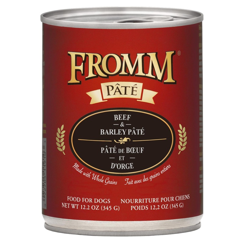 Fromm Beef and Barley Pt Dog Food 12.2 oz, Single Can