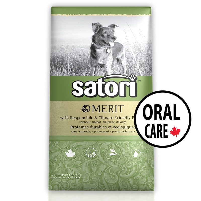 Satori Merit Responsible & Climate Friendly Oral Care Dental Dry Dog Food Sample 50g (Free Ship)