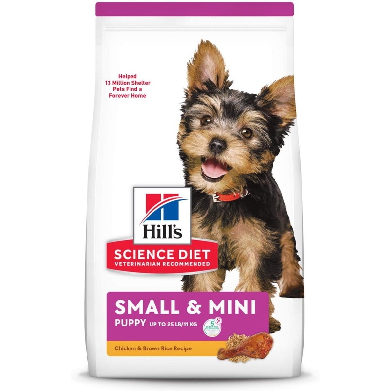 Hill’s Science Diet Puppy Small & Mini Chicken Recipe Dry Dog Food 4.5 lb