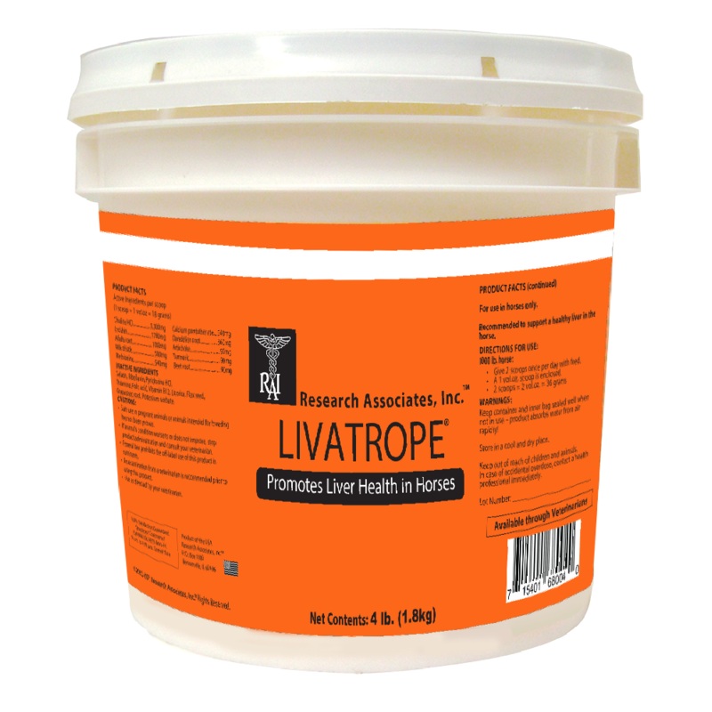 Livatrope Liver Support Supplement for Horses 4 lb