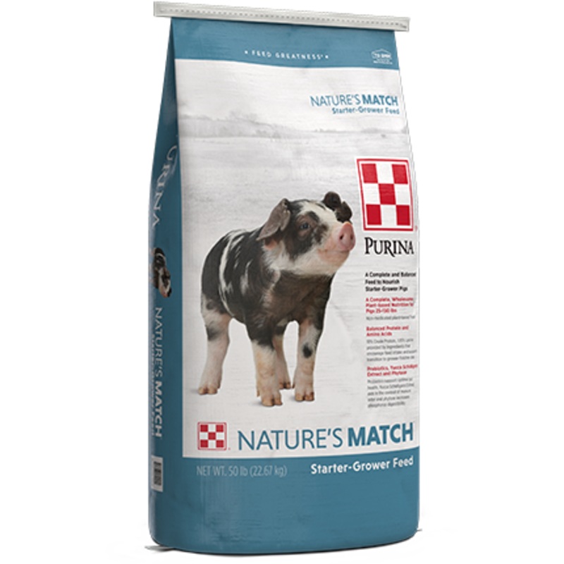 Purina Natures Match Starter-Grower (50 lb)