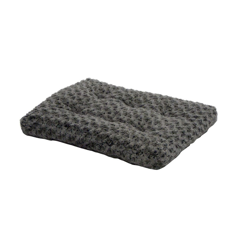 QuietTime Deluxe Ombre Pet Bed Swirl Light Grey to Charcoal Color 48 Inch