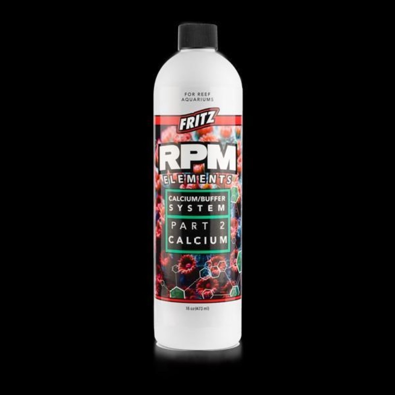 RPM Elements Calcium/Buffer System Part 2: Calcium – Fritz Aquatics 16 oz (473 ml)