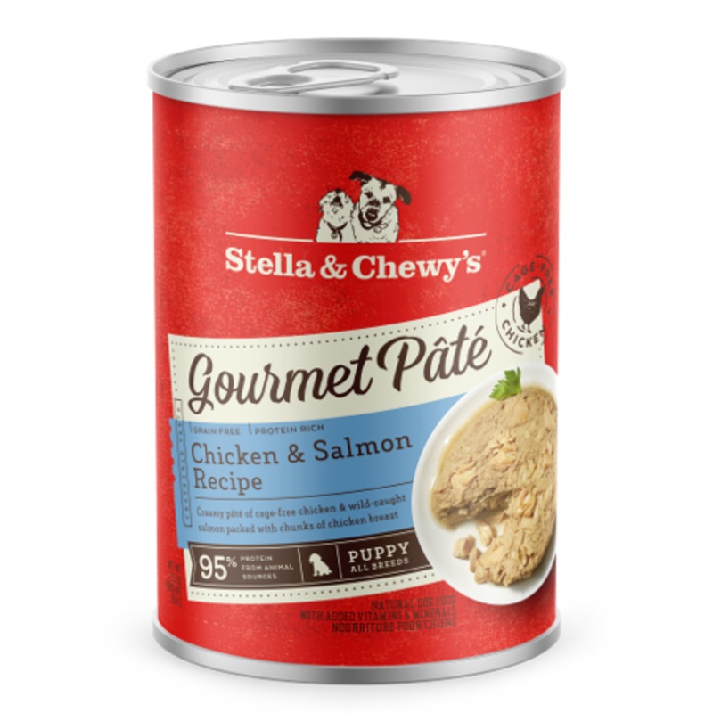 Stella & Chewy’s Gourmet Pt Puppy Chicken & Salmon Recipe