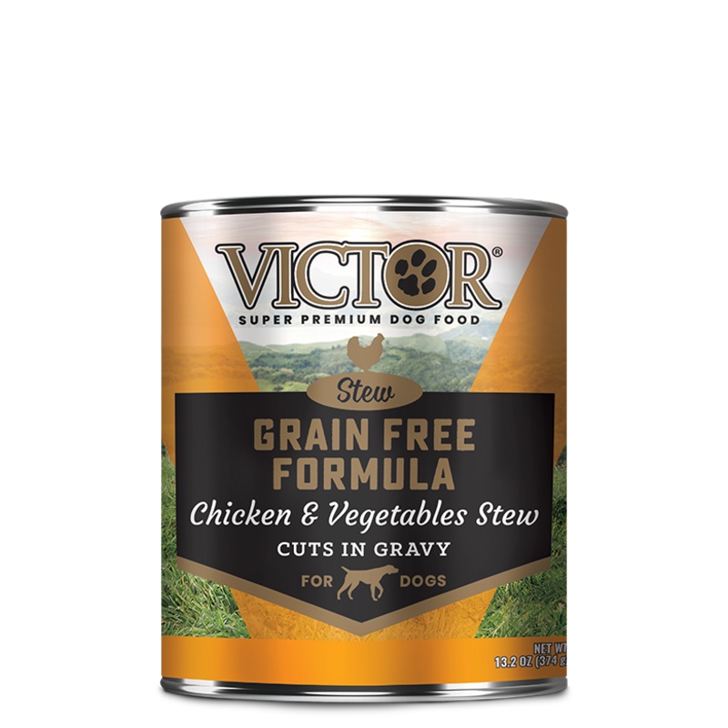 Victor Grain Free Formula Chicken and Vegetables Cuts in Gravy