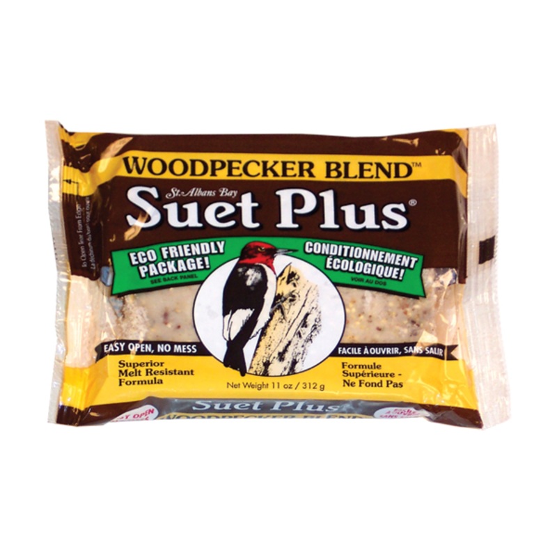 Wildlife Sciences Suet Plus Woodpecker Blend Suet 11 oz Single