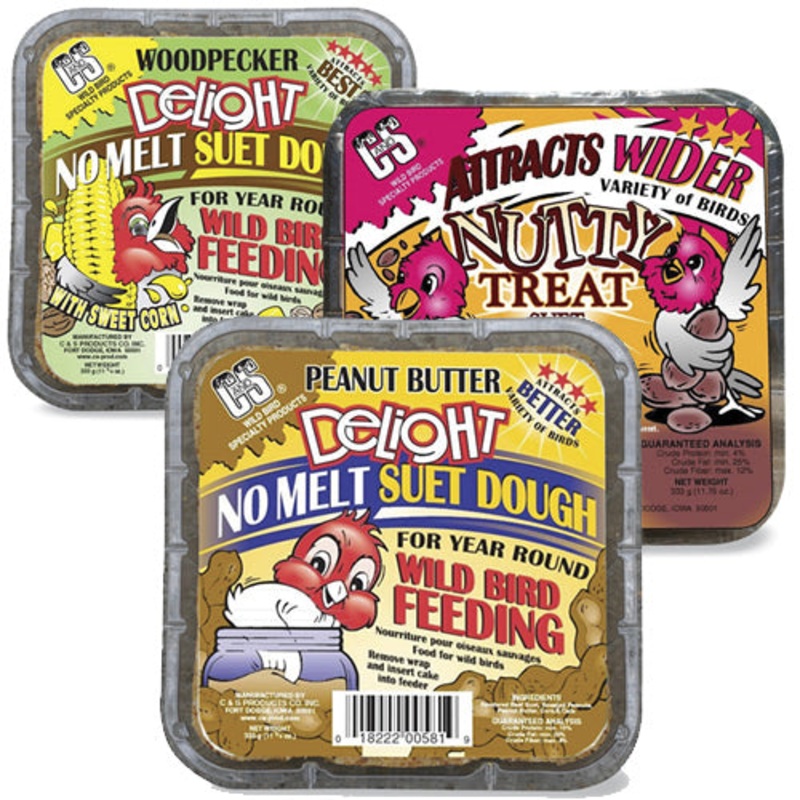 Woodpecker Suet Sampler, Set of 6