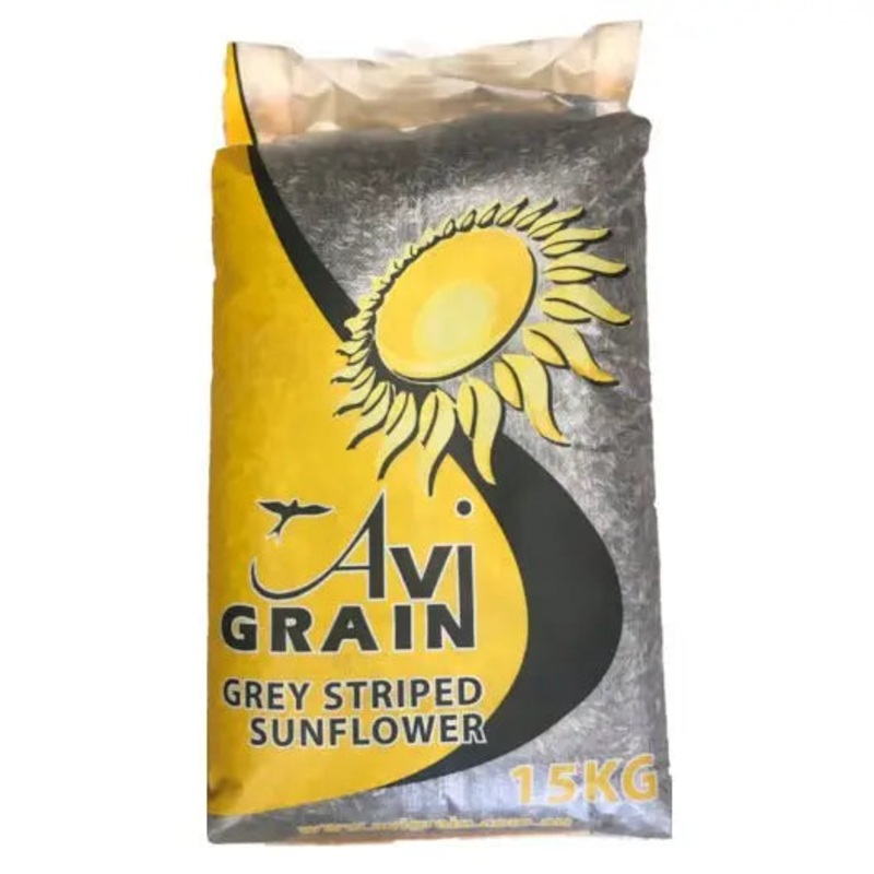 Avigrain Grey Striped Sunflower Seed 15kg