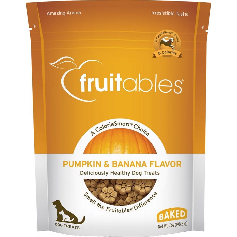 Fruitables Crunchy Pumpkin & Banana Dog Treats 7 oz