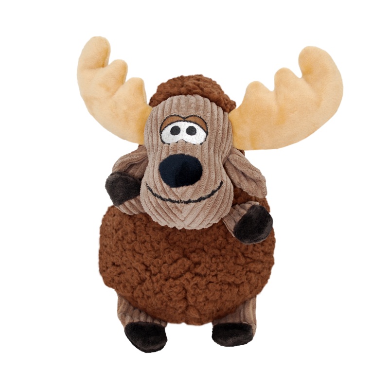 KONG Sherps Floofs Moose Dog Toy Medium