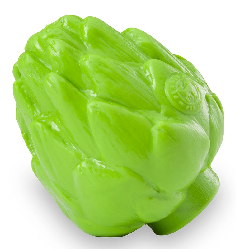 Outward Hound Orbee-Tuff Artichoke Dog Toys Green Color 3.7 Inch