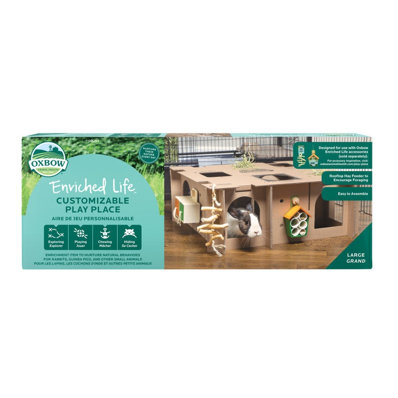 Oxbow Animal Health Enriched Life Small Animal Customizable Play Place Small