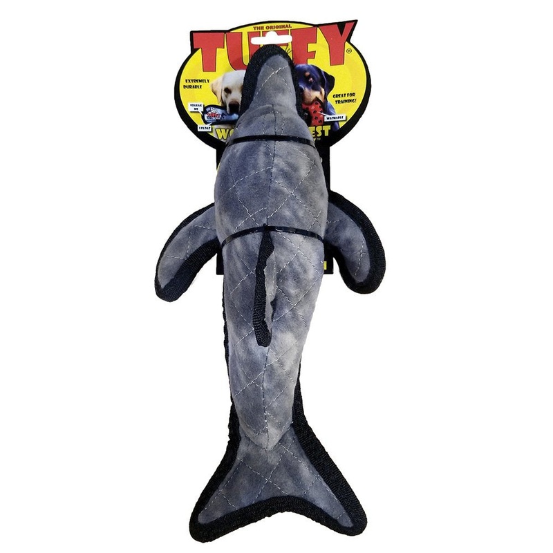 TUFFY DOG TOY SEA CREATURES DOLPHIN 19X36X9CM
