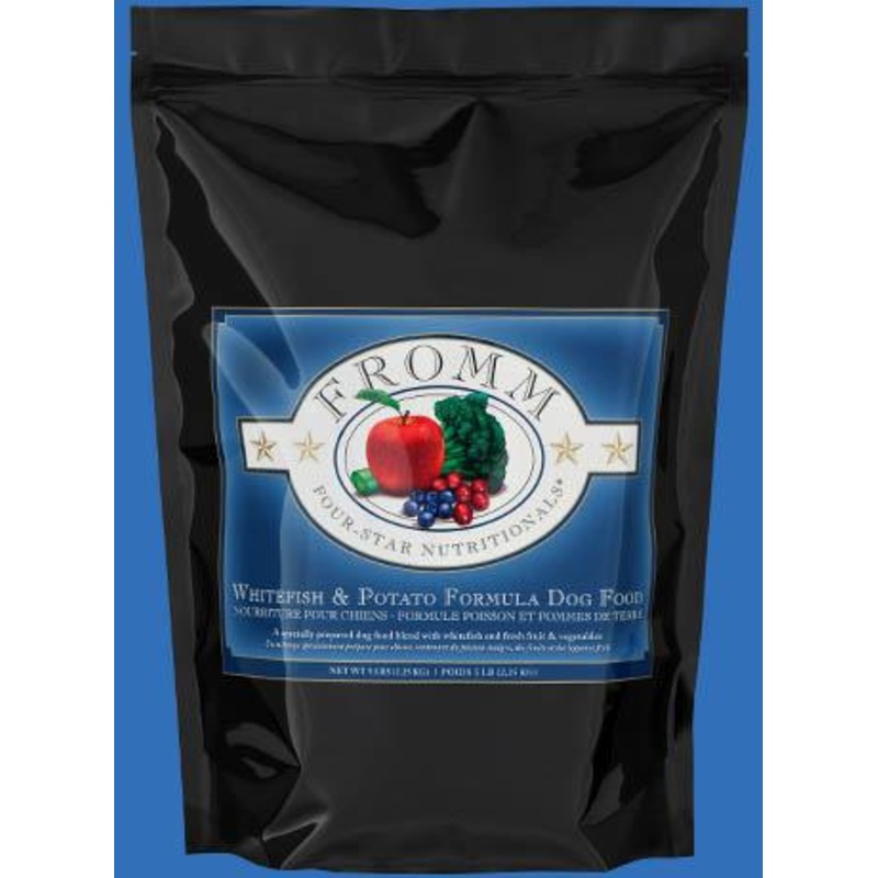 Fromm Four-Star Nutritionals Whitefish & Potato Formula Dog Food 5 Lb