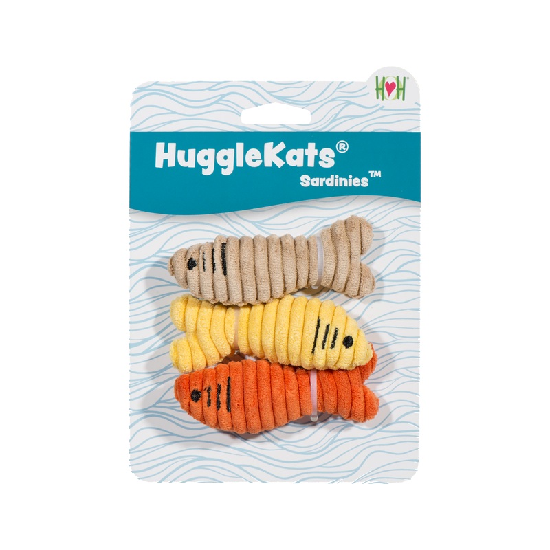 HuggleKat Sardines 3pk