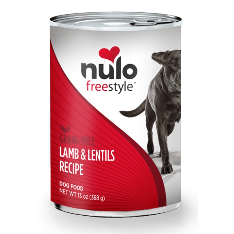 Nulo FreeStyle Grain Free Lamb and Lentils Recipe Canned Dog Food 13 oz