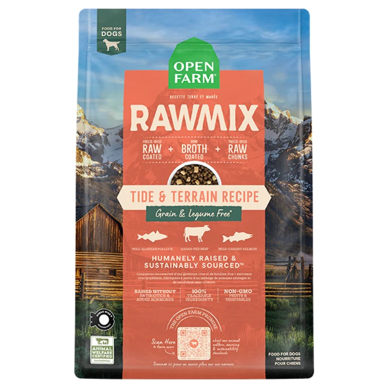 Open Farm Tide & Terrain Grain-Free Rawmix for Dogs 3.5 LB