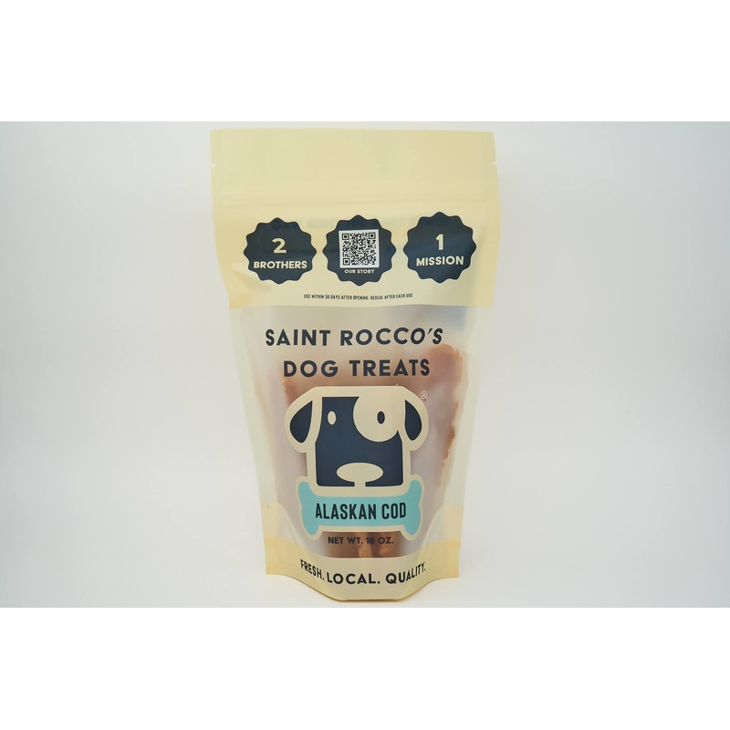 Saint Rocco’s Dog Treats Alaskan Cod 3oz