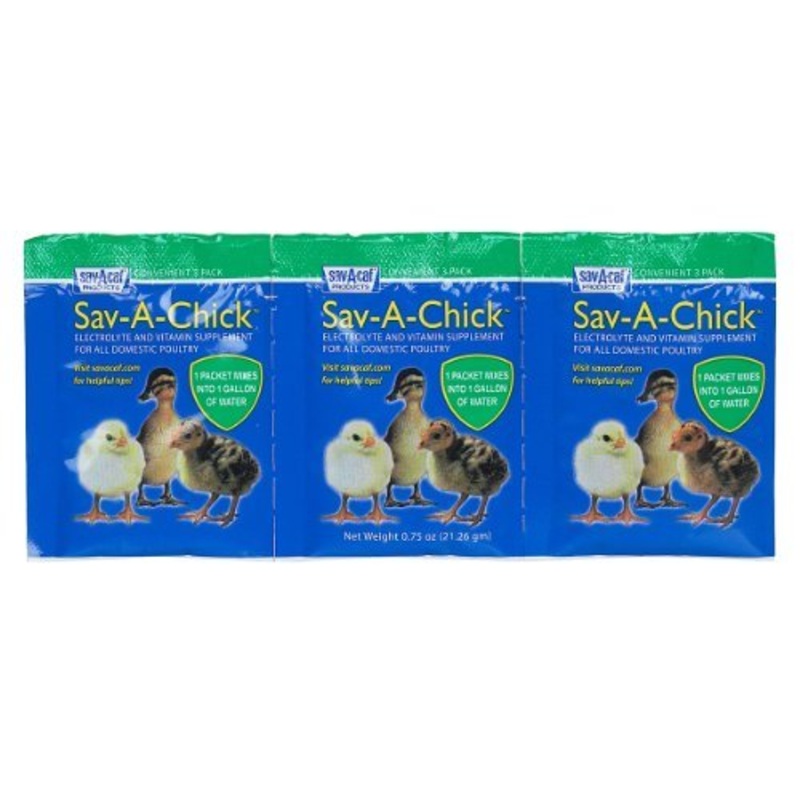 Sav-a-Chick Electrolyte & Vitamin Supplement 3 Pack