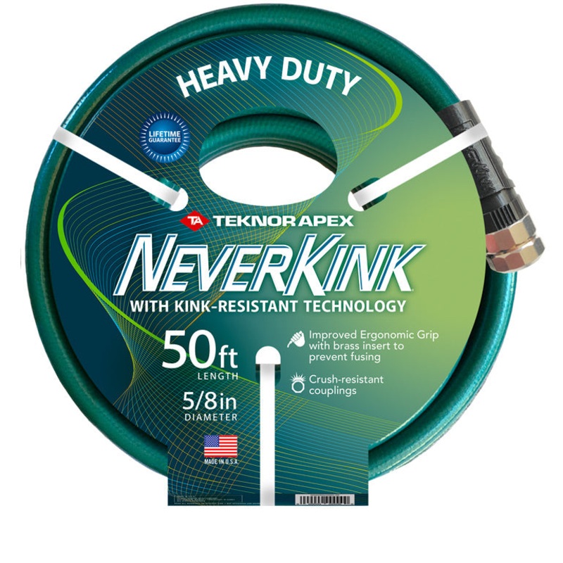 Teknor Apex Neverkink Heavy Duty Water Hose 5/8″x100′