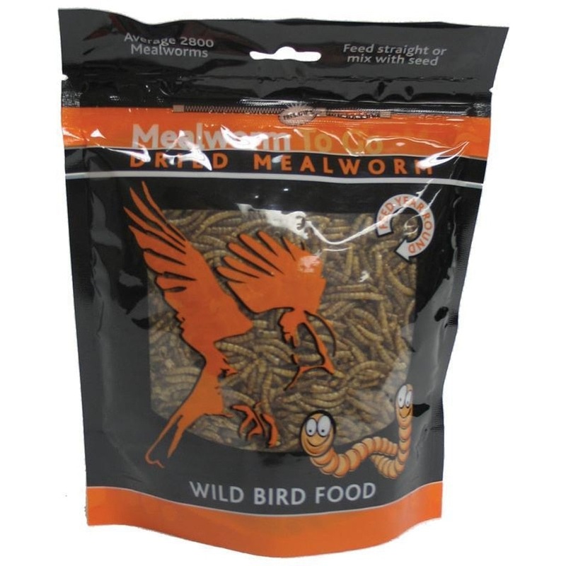 Unipet Mealworm To Go Dried Mealworms Wild Bird Food 3.53 oz