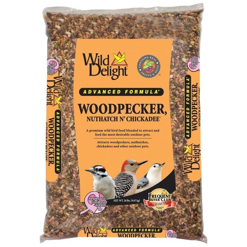 WILD DELIGHT WOODPECKER, NUTHATCH N CHICKADEE FOOD 5 lb