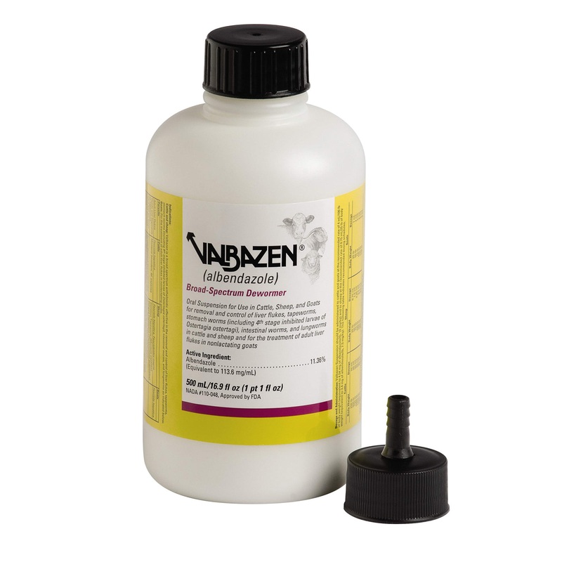 Zoetis Valbazen Suspension Broad-Spectrum Dewormer