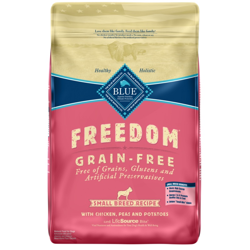 Blue Buffalo Freedom Grain Free Chicken Recipe Small Breed Adult Dry Dog Food