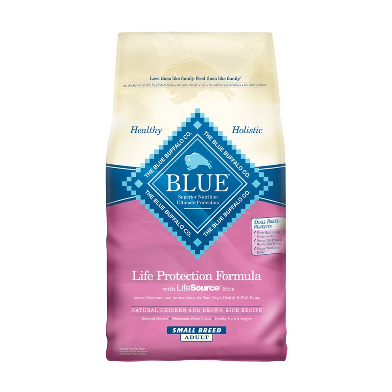 Blue Buffalo Life Protection Formula Chicken & Brown Rice Recipe Small Breed Adult Dog Food 6 Lbs