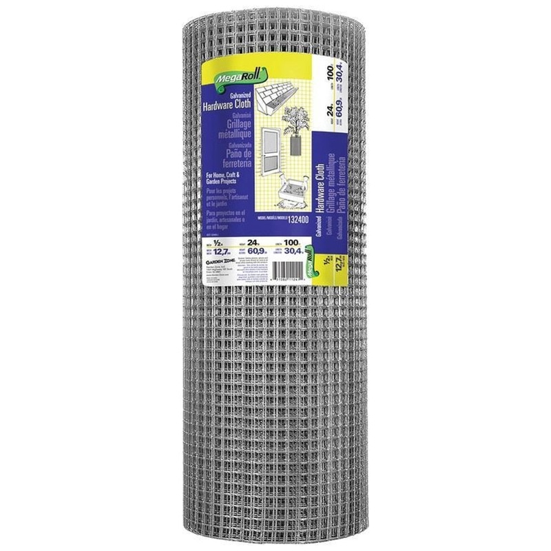 HARDWARE CLOTH 1/2 INCH 1/2 X 36 IN X50 FT