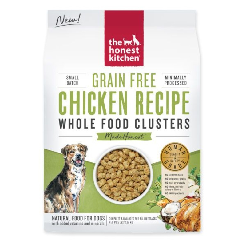 Honest Kitchen  Whole Food Clusters Grain Free Chicken 5lb