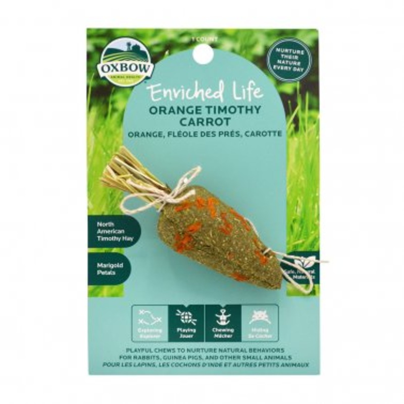 Oxbow Animal Health Enriched Life Orange Timothy Carrot Pack of 1