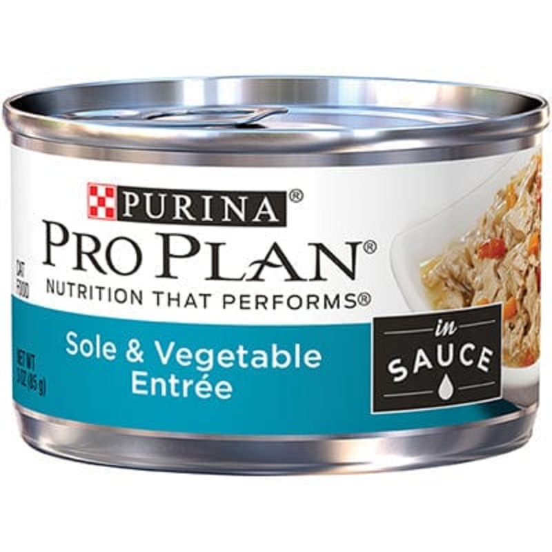 Purina Pro Plan Sole & Vegetable Entre in Sauce 3 oz