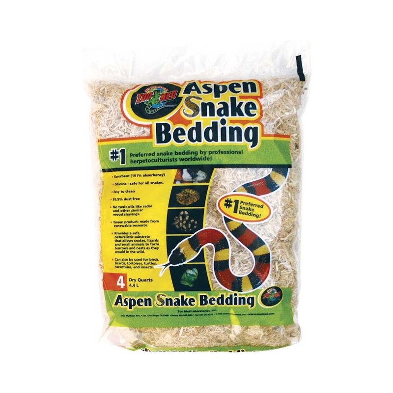 Zoo Med Aspen Snake Bedding 4.4L