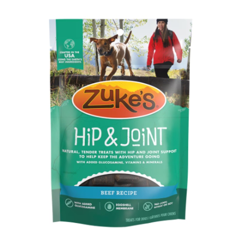 Zukes Hip & Joint Beef Recipe Dog Treats 16 oz