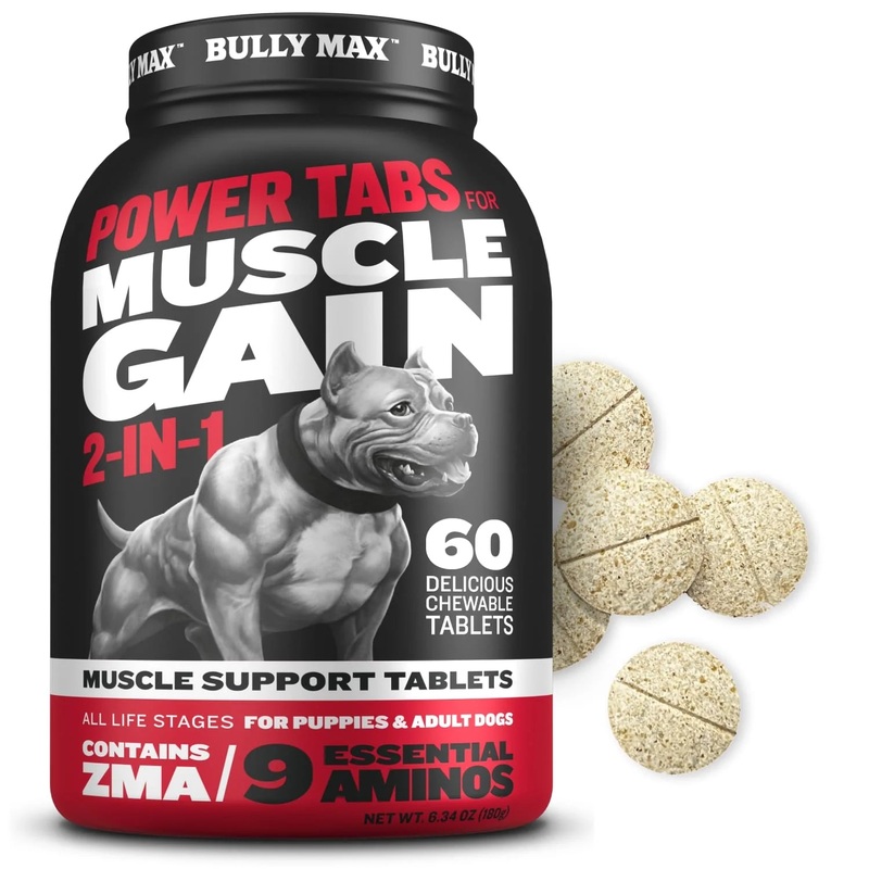 BULLY MAX POWER TABS FOR MUSCLE GAIN 30 tabs