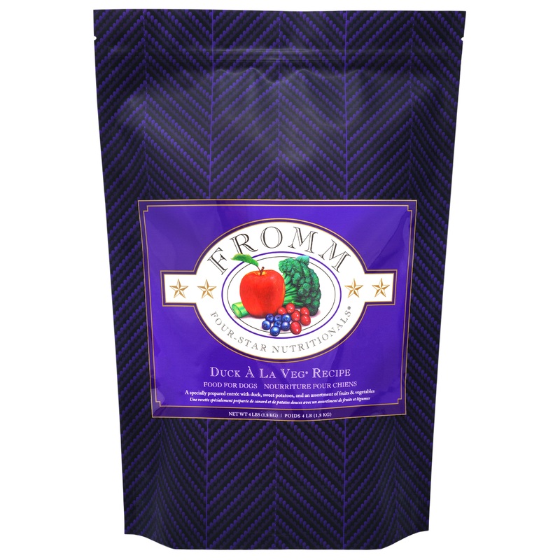 Fromm Four-Star Duck A La Veg Dog 5 lbs