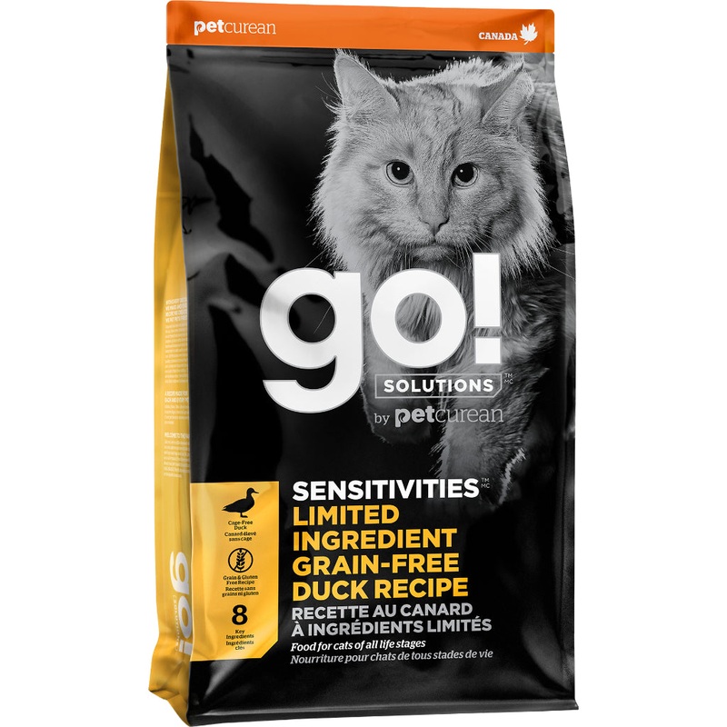 GO! Sensitivities limited ingredient diet grain-free duck kibble 3lb