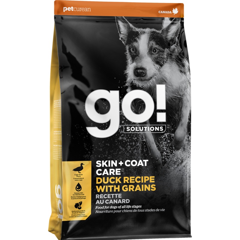 GO! Skin & Coat Duck with Grains 3.3lb
