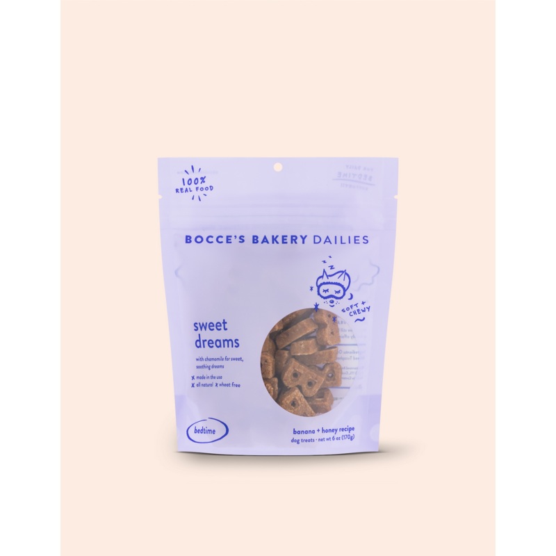 Bocce’s Bakery Sweet Dreams Soft & Chewy Treats 6 Oz.