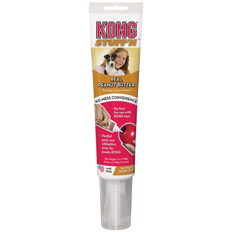 KONG Stuff’N Real Peanut Butter Dog Treat Tube