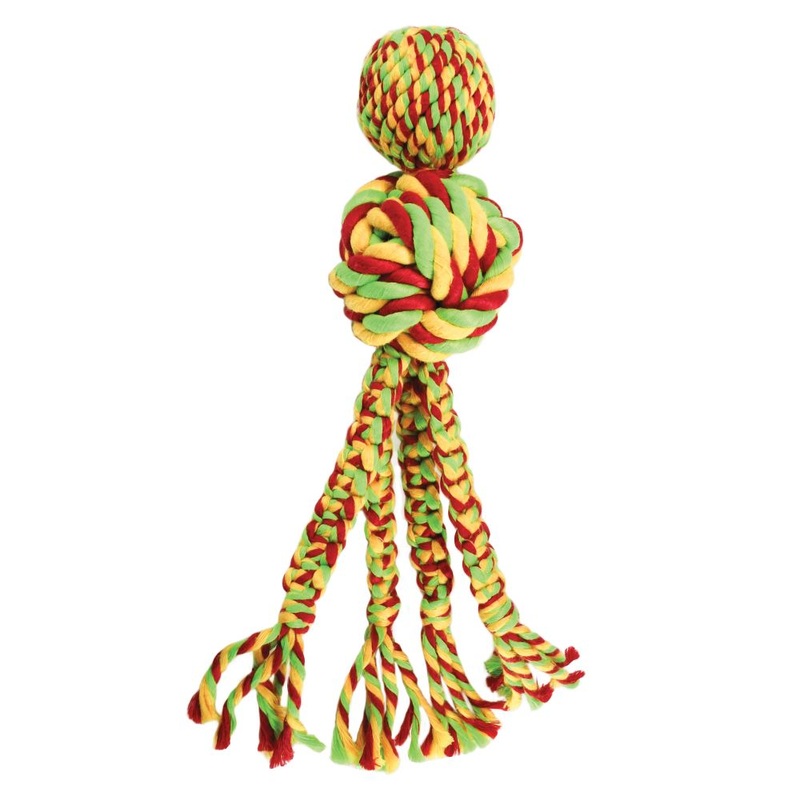 Kong Wubba Weaves w/Rope Large