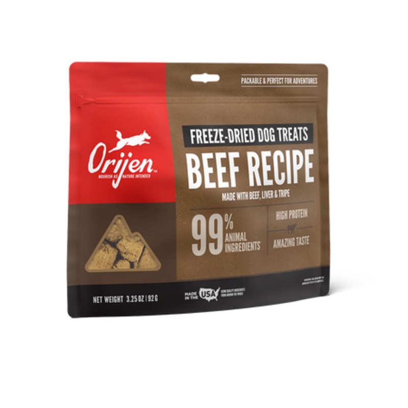 ORIJEN Beef Recipe Freeze Dried Dog Treats